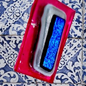 Handmade Glass, Clamp Badge Holder